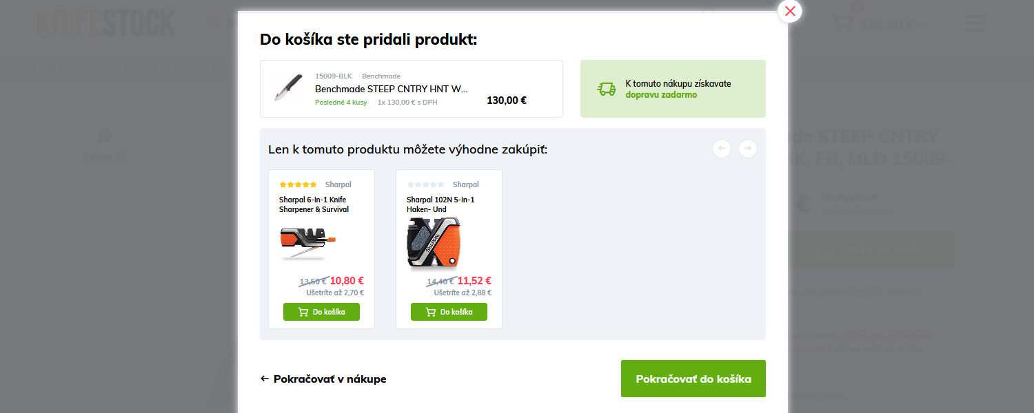 instrukcja jak kupować na knifestock.pl - kombinacje produktów
