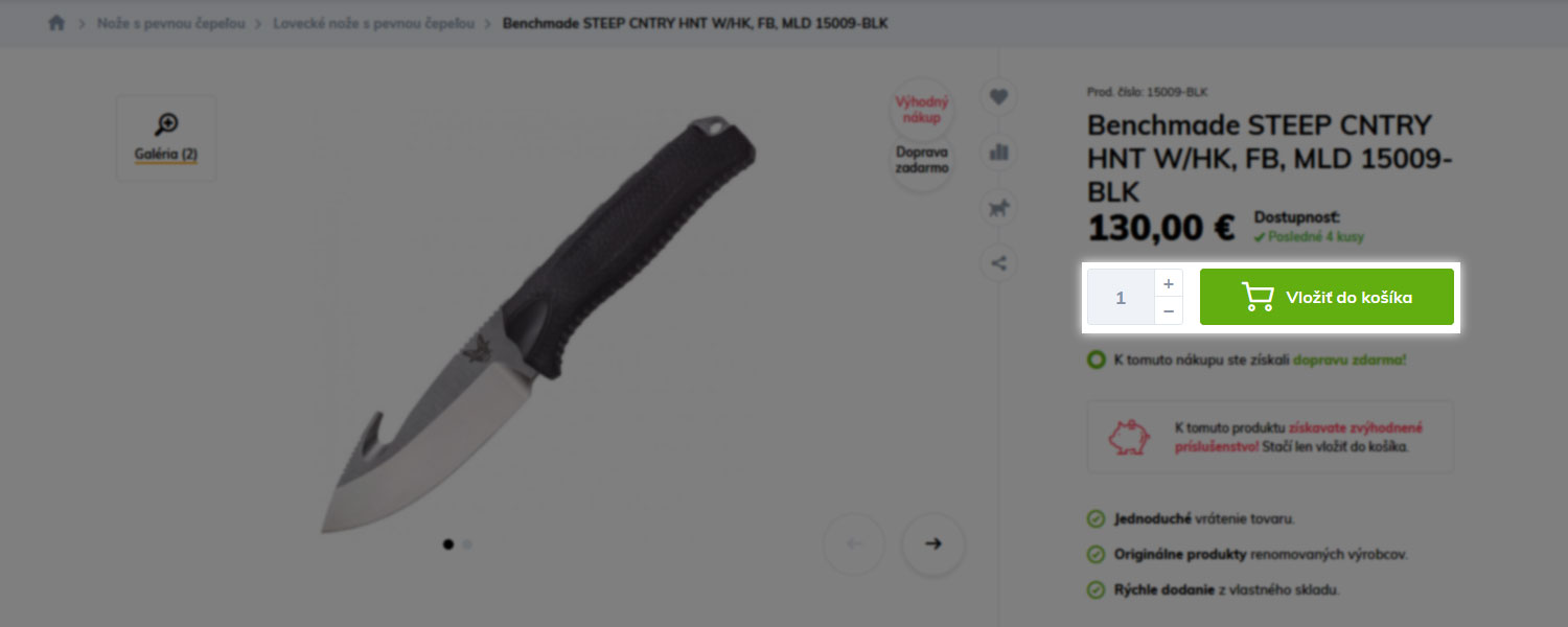 instrukcja jak kupować na knifestock.pl - produkt